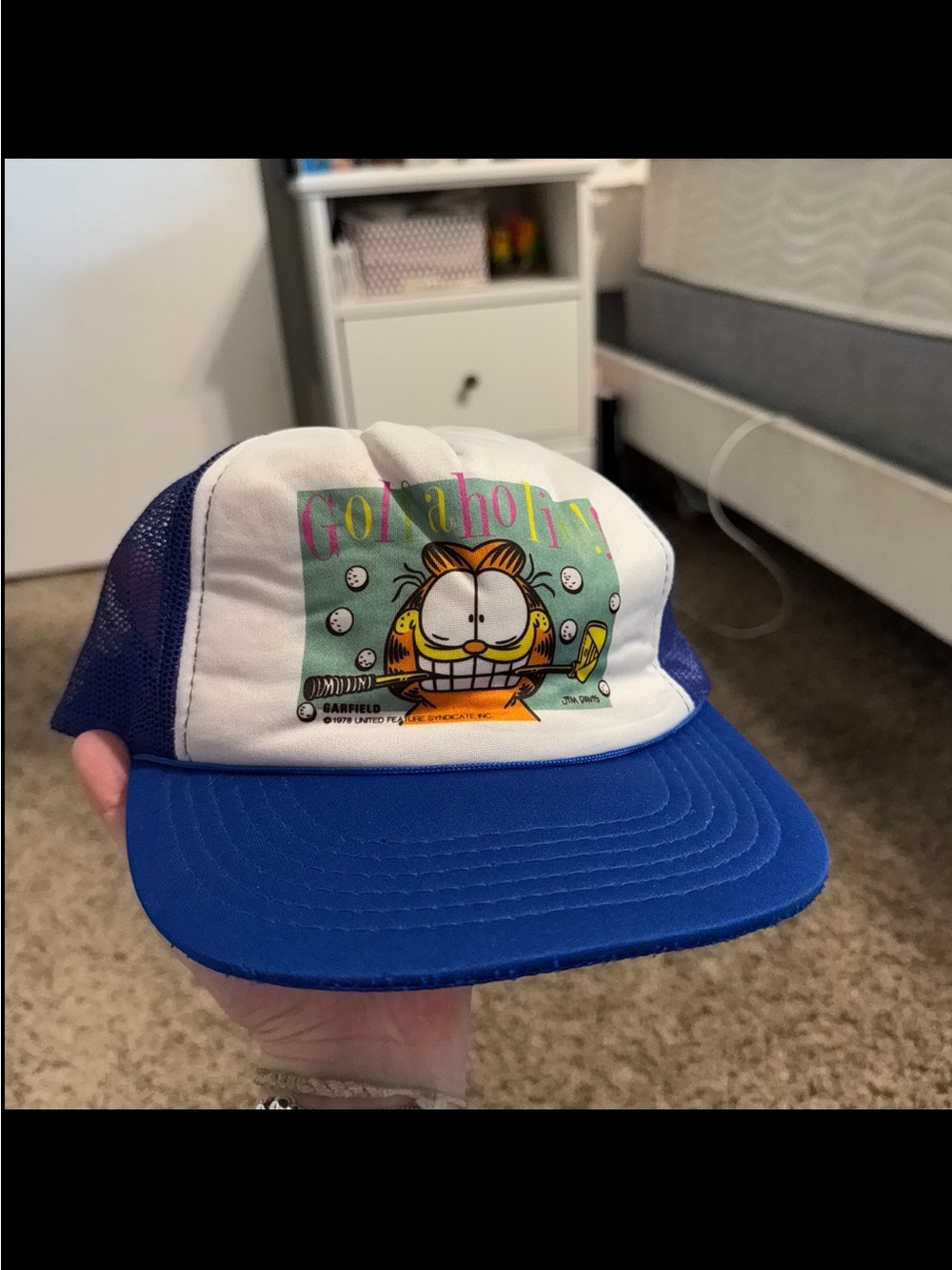 1978 “Golfaholic” Garfield Hat